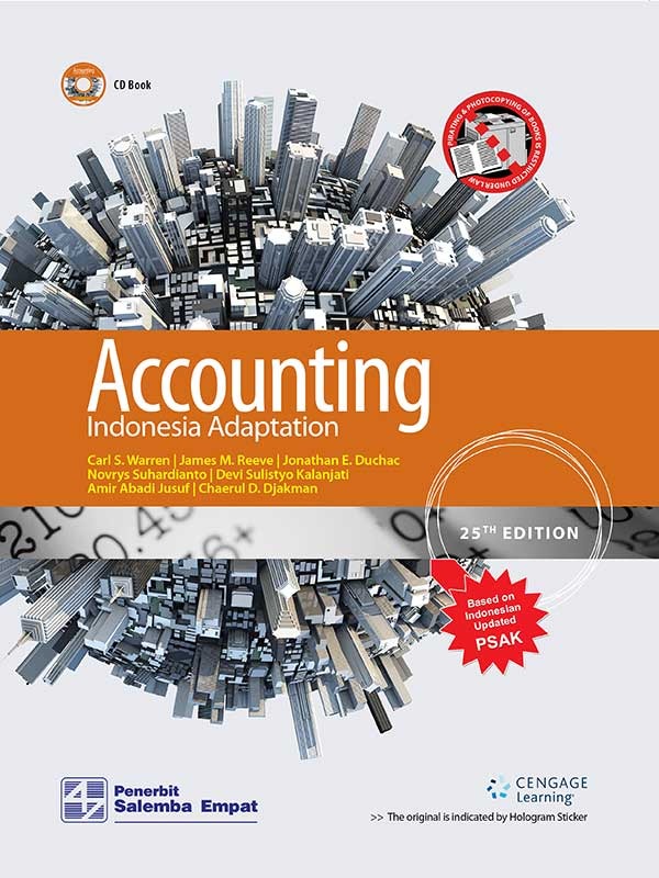 Accounting-Indonesia Adaptation 25th Ed-CD Book/Warren