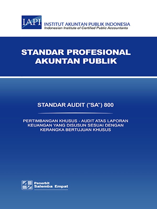 SA 800-Standar Audit/IAPI