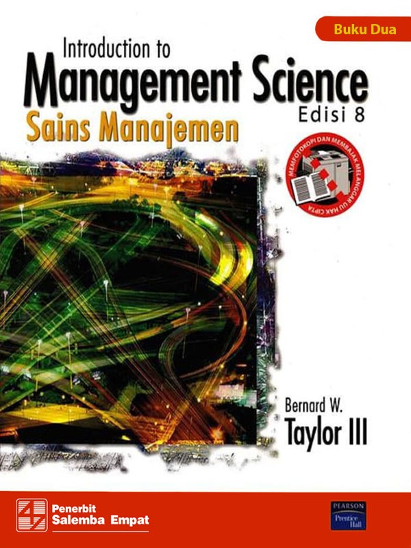 Sains Manajemen Buku 2 Edisi 8/Taylor