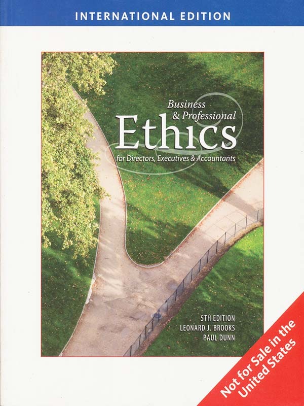 Business and Professional Ethics 5e/BROOKS