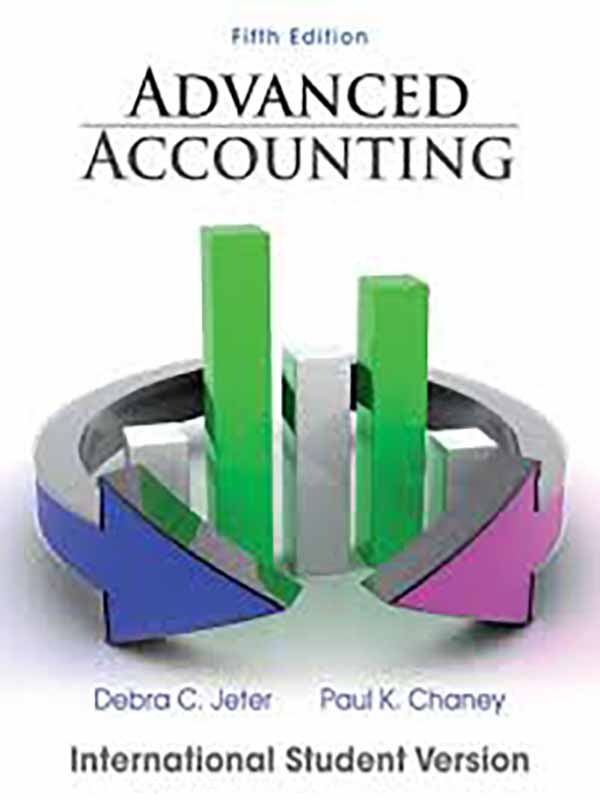 Advanced Accounting 5e; 2012/JETER