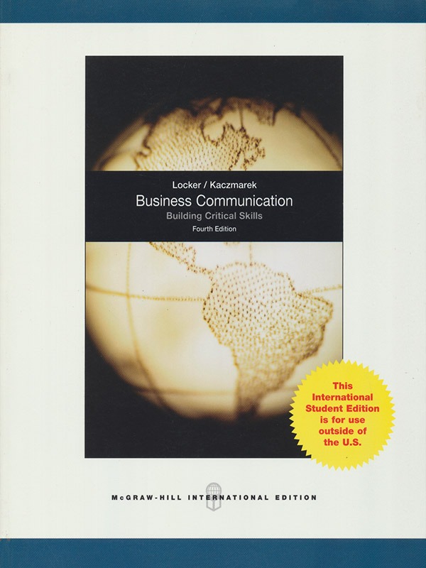 Business Communication 4e/LOCKER