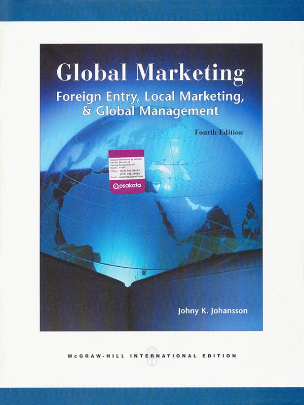 Global Marketing 4e/JOHANSSON