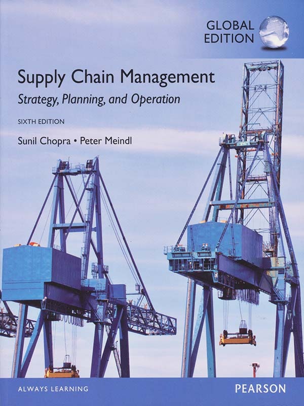 Supply Chain Management 6e/CHOPRA