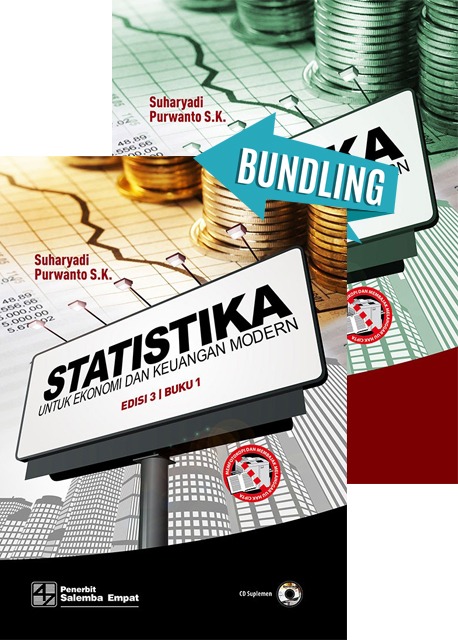 Statistika untuk Ekonomi dan Keuangan Modern Edisi 3 Buku 1 Dan Buku 2/Suharyadi,Purwanto