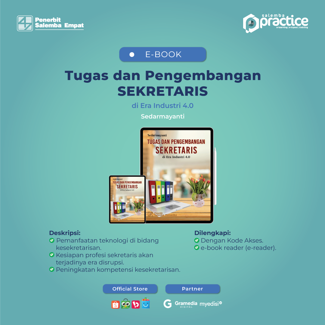 eBook Tugas dan Pengembangan Sekretaris di Era Industri 4.0 (Sedarmayanti)