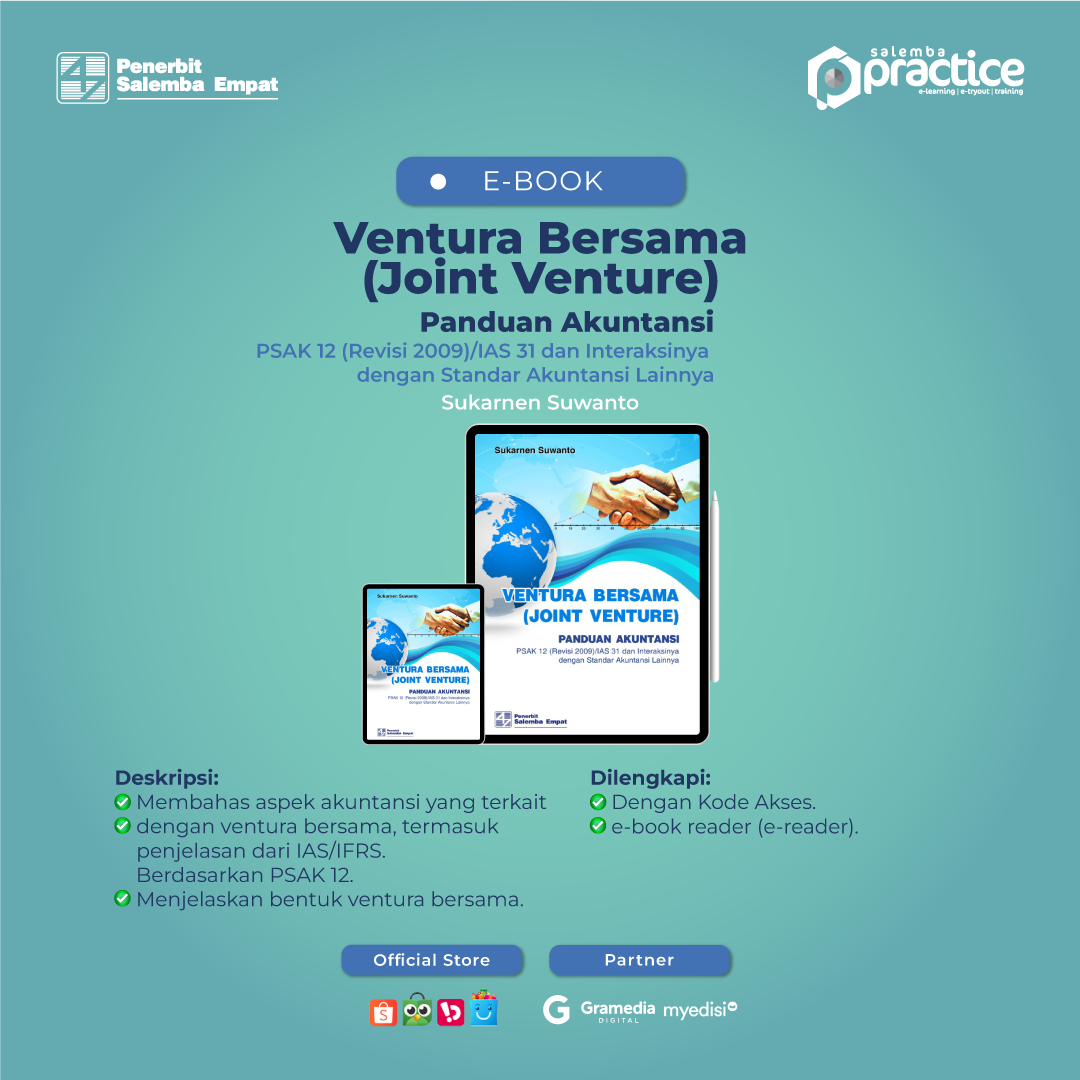 eBook Ventura Bersama (Joint Venture): Panduan Akuntansi PSAK 12 (Revisi 2009) (Sukarnen Suwanto)