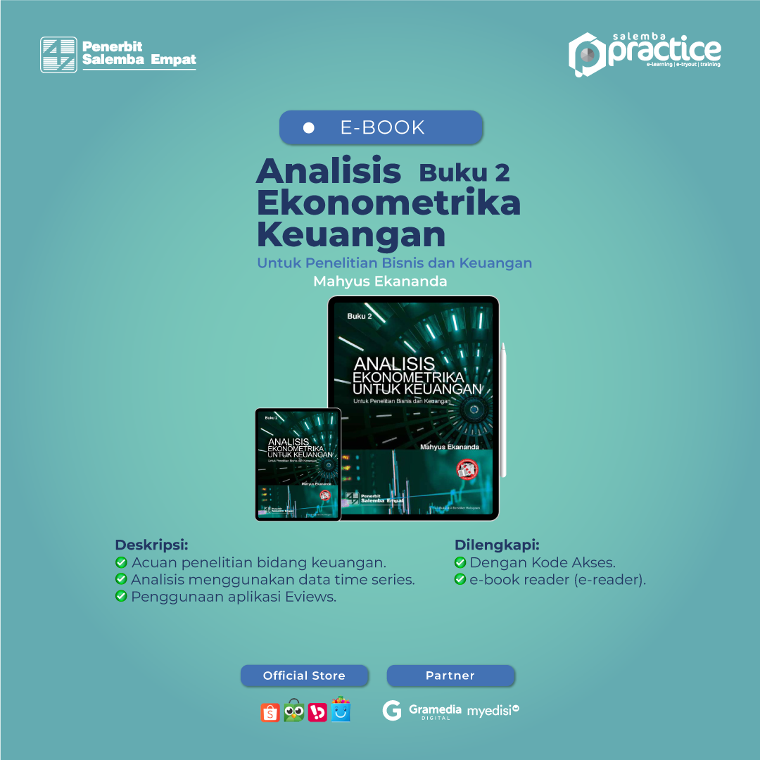 eBook Analisis Ekonometrika untuk Keuangan, Buku 2 (Mahyus Ekananda)