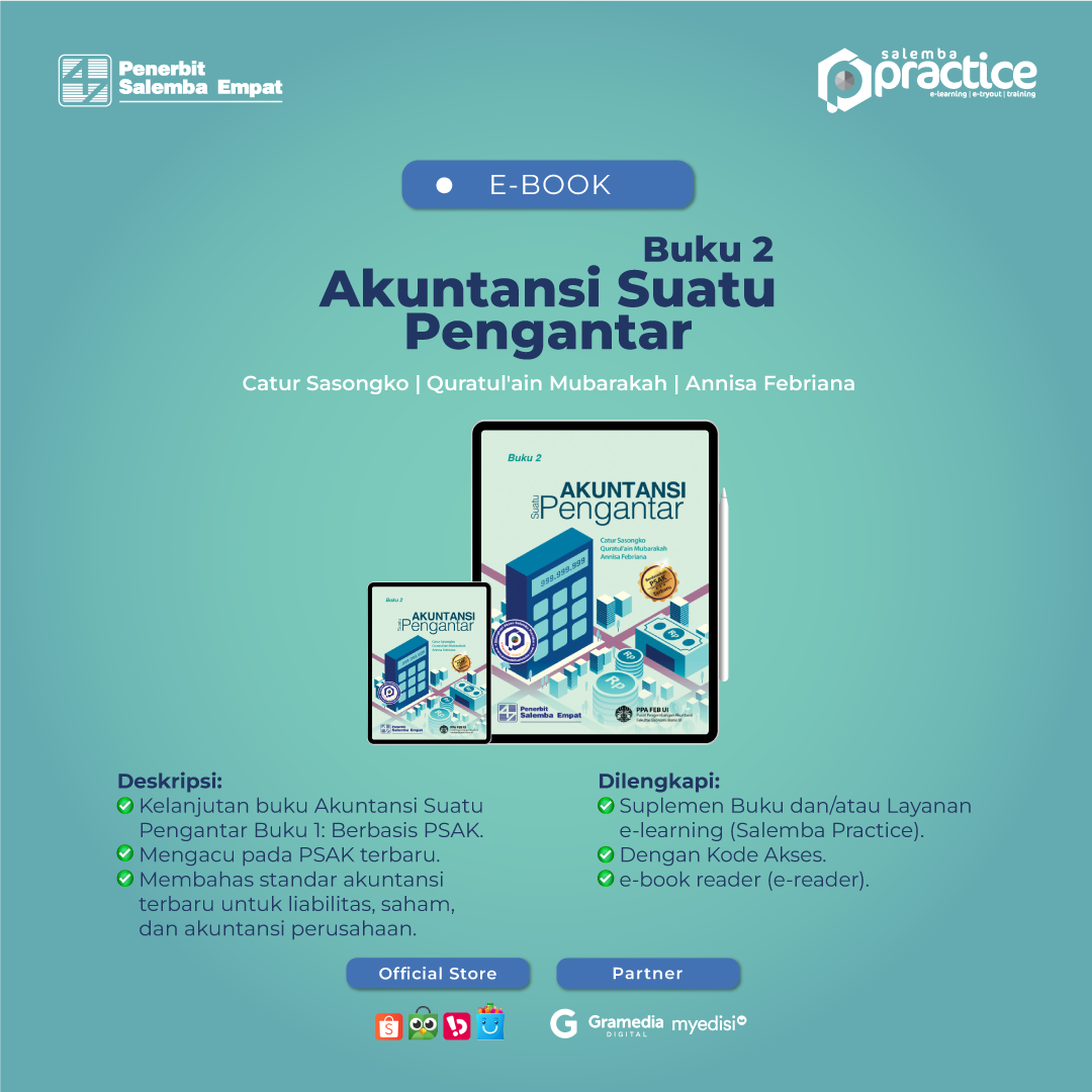 eBook Akuntansi Suatu Pengantar: Berbasis PSAK, Buku 2 (Catur Sasongko, Quratul'ain Mubarakah)