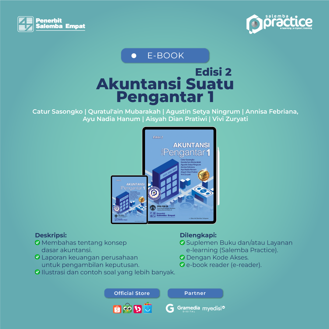 eBook Akuntansi Suatu Pengantar 1: Berbasis PSAK, Edisi 2 (Catur Sasongko, Quratul'ain Mubarakah)