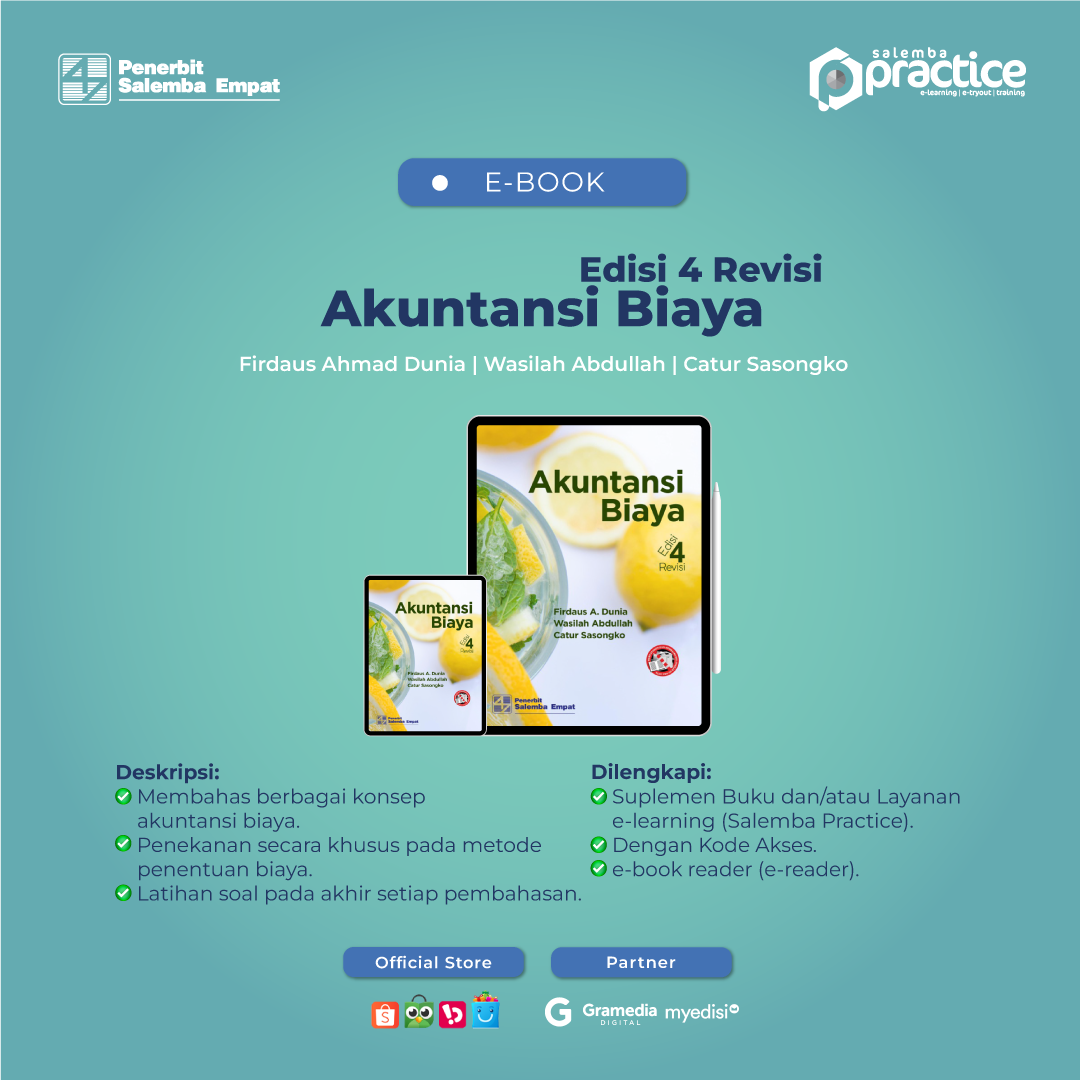 eBook Akuntansi Biaya, Edisi ke-4 (Revisi) (Firdaus Ahmad Dunia, Wasilah Abdullah, Catur Sasongko)