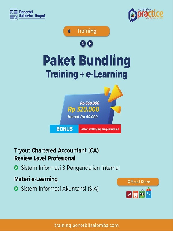 Bundling Tryout Chartered Accountant (CA) Sistem Informasi & Pengendalian Internal + e-Learning