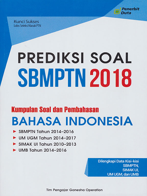 PREDIKSI SOAL SBMPTN 2018 B. INDO