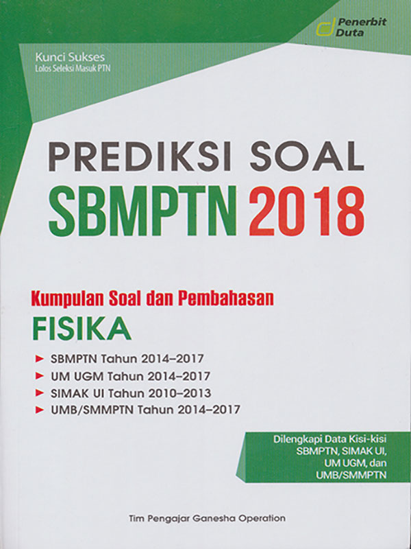 PREDIKSI SOAL SBMPTN 2018 FISIKA