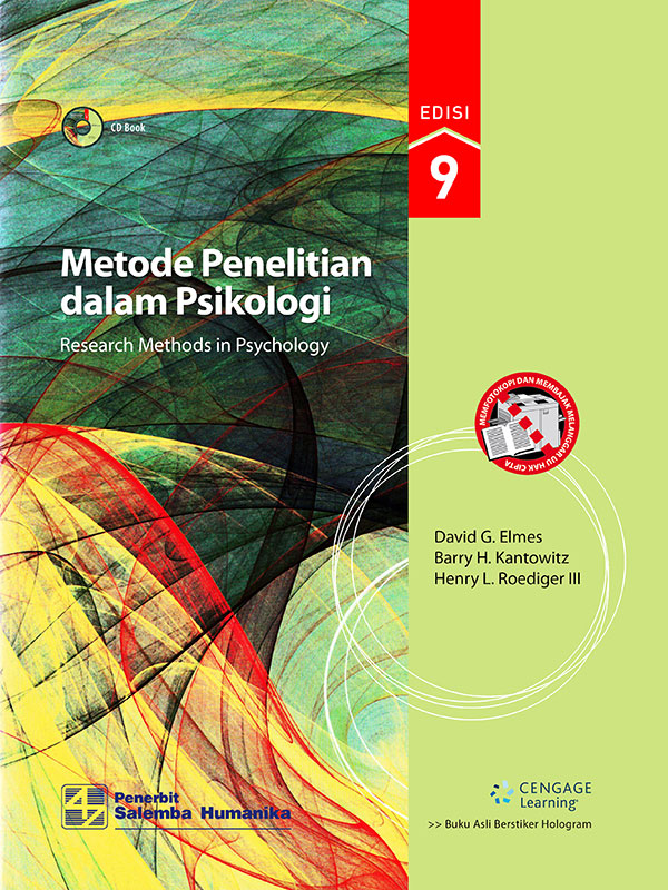 Metode Penelitian dalam Psikologi Edisi 9-CD Book/Elmes