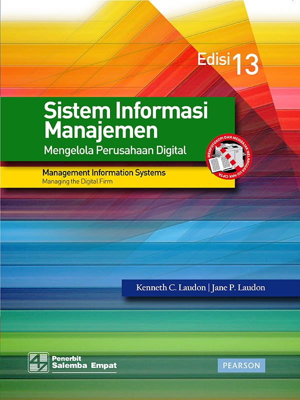 Sistem Informasi Manajemen Edisi 13-CD Book/Laudon