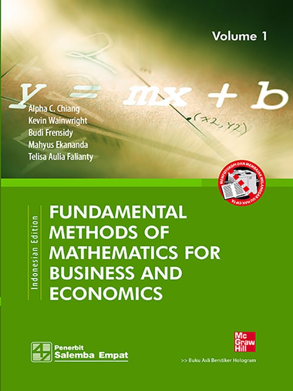 Fundamental Methods of Math. For Business and Eco. 1/Chiang