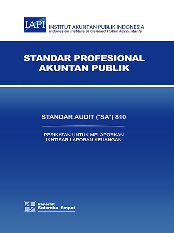 SA 810-Standar Audit/IAPI