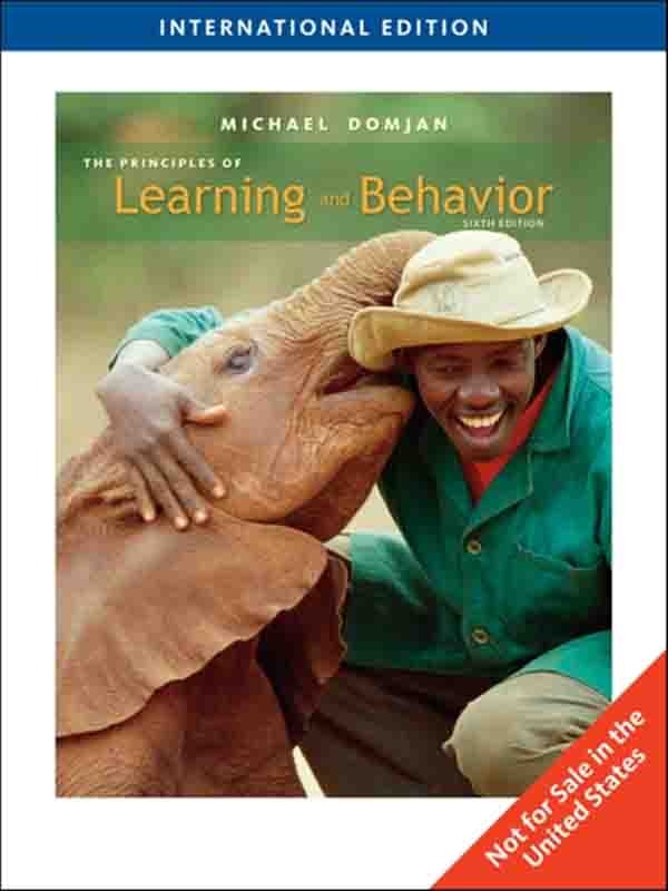 Principles of Learning & Behavior, 6e/DOMJAN