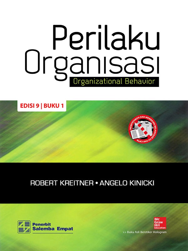 Perilaku Organisasi (e9) 1/Kreitner,Kinicki (BUKU SAMPEL)