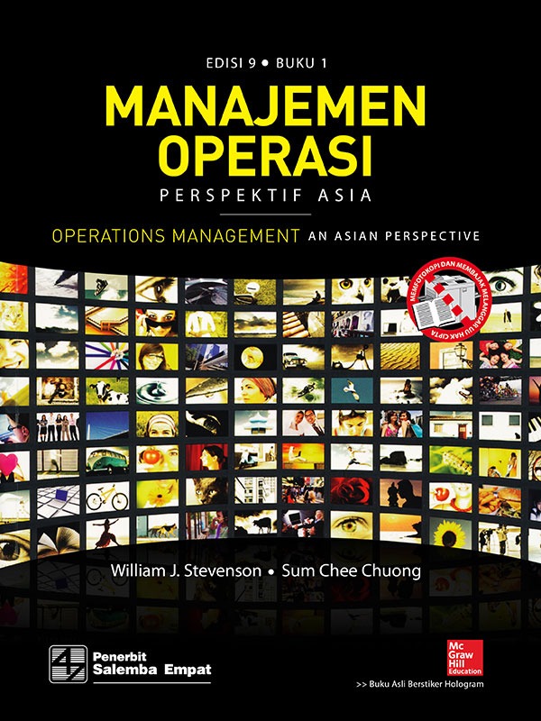 Manajemen Operasi Perspektif Asia (e9) 1/Stevenson (BUKU SAMPEL)