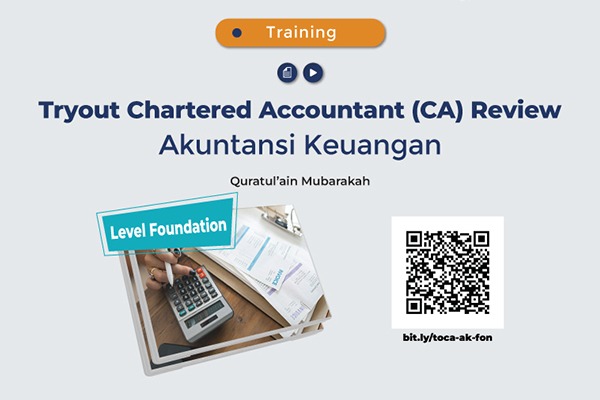 Training Akuntansi Keuangan Tryout CA Review Level Foundation