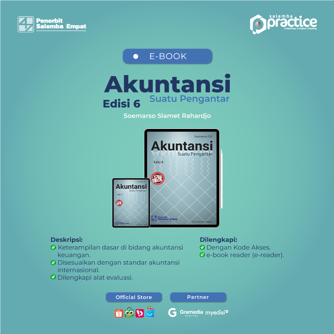 E-Book Akuntansi Suatu Pengantar edisi 6/ Soemarso Slamet Rahardjo