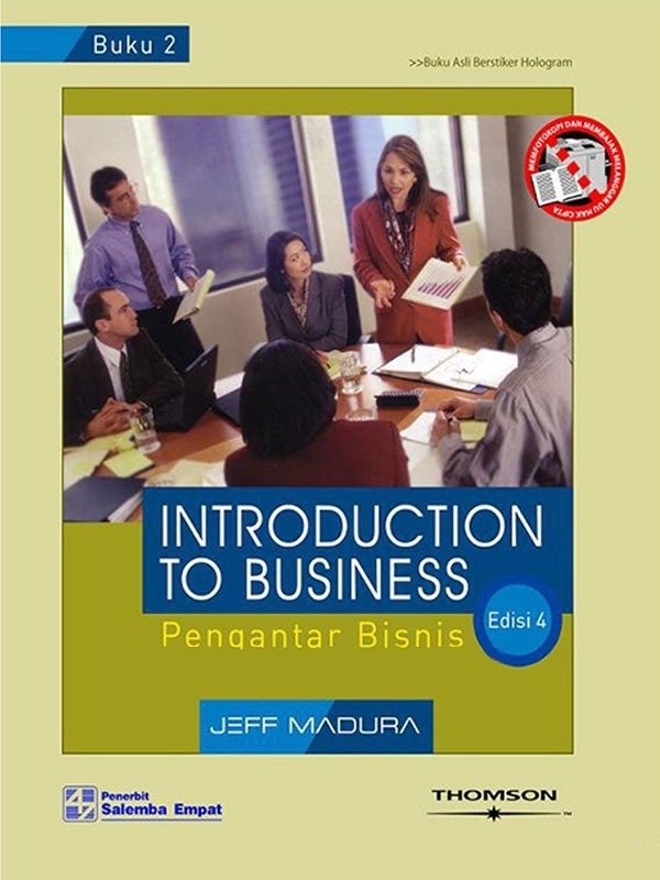 Pengantar Bisnis 2 Edisi 4-HVS/Madura