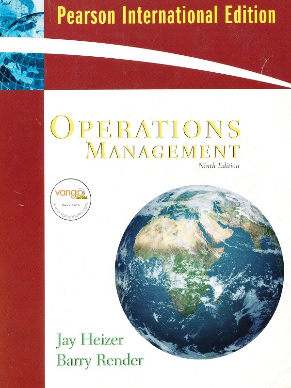 Operations Management 9e/Heizer