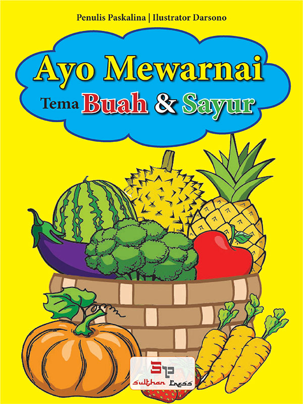 Gambar Buah Dan Sayur Untuk Mewarnai